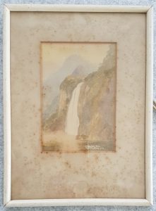 Art Conservation & Restoration -Watercolour Painting BEFORE