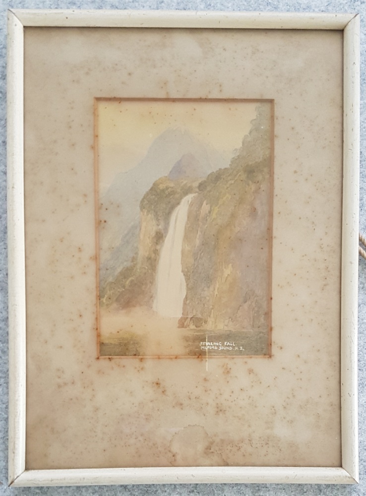 Art Conservation & Restoration -Watercolour Painting BEFORE
