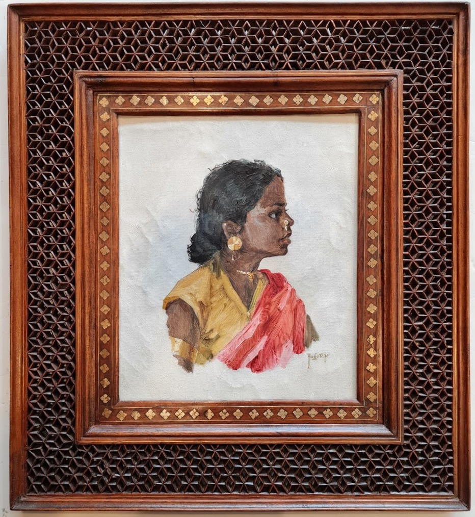 Art Conservation & Restoration - Frame and Painting AFTER