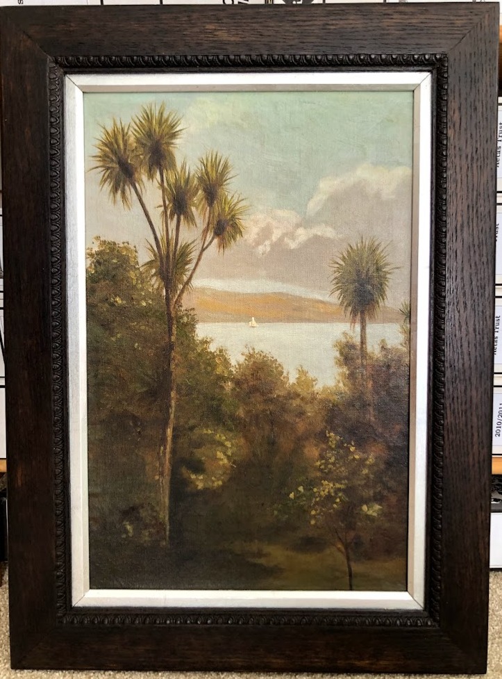 Art Conservation & Restoration - Landscape Painting AFTER