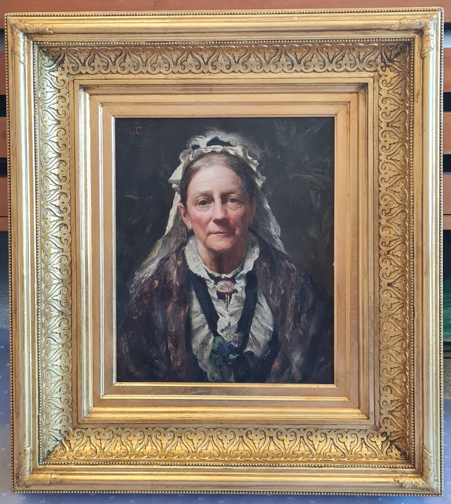 Art Conservation & Restoration - Portrait Painting AFTER